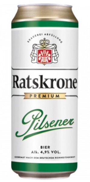 Ratskrone Pils 0,5l Dose Ratskrone Pils 0,5l Dose